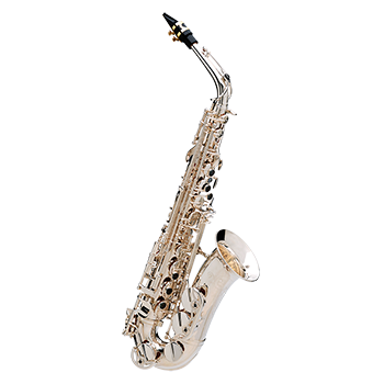 Senzo Alto Saxophone – Silver